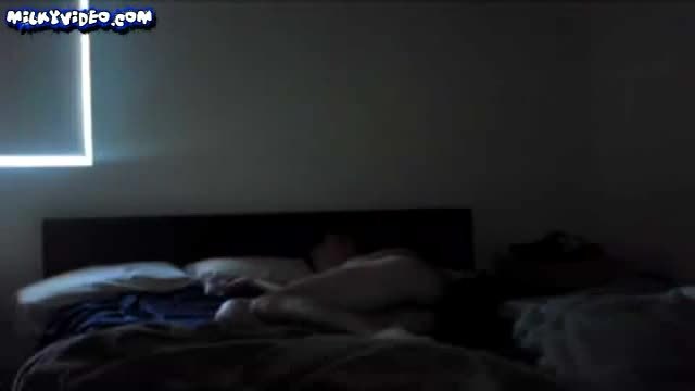 Friends fuck on bed