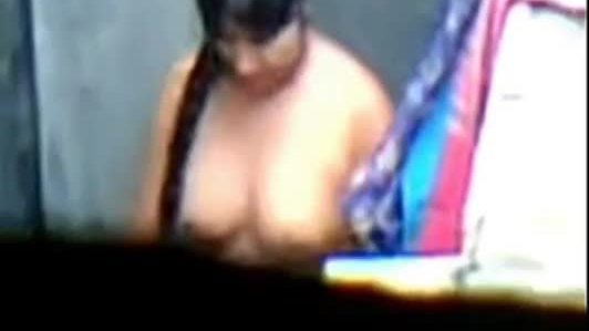 Barishal girl bathing after masturbation