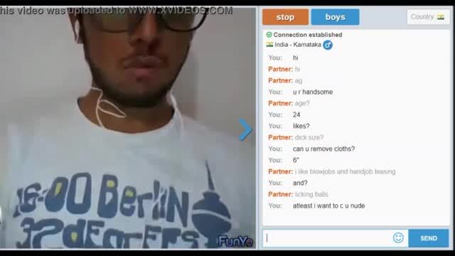 Thug life of Indian cute Gay chatting on web