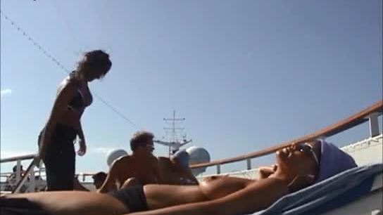 Topless on Cruise Ship