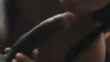 Indian aunty blowjob