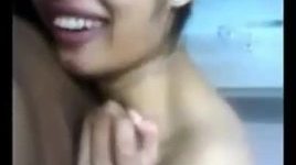 Desi Girl cute blowjob to bf hungry for cock