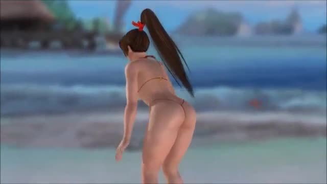 Mai Shiranui in a Micro Bikini DOAX3