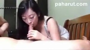 Asian Double Blowjob