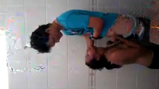 Amateur Indian teens quickie washroom sex