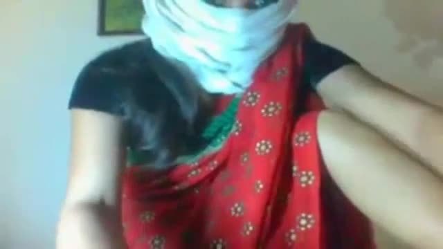 Horny Desi INDIAN cheating SLIME wife SHOW boobs in webcam