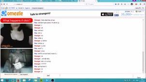 Girl shows on Omegle