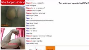 Culona Omegle le digo puta y le gusta