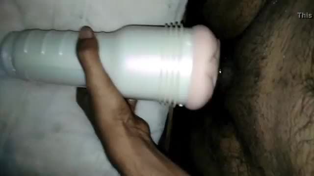 Indian Guy Fucking The Fleshlight For The FirstTime