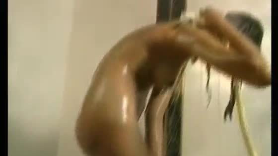 Cute young desi indian teen shower