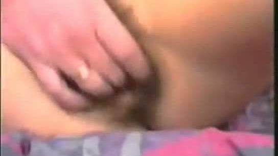 Slut gets her hairy pussy fisted