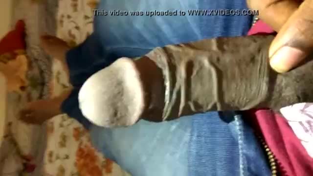 Indian man playing with his dick