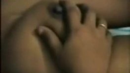 Tamil aunty Selvi fingering and using beer bottle in her dark smooth pussy