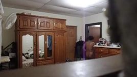 Desi stepmom caught after bath using hidden cam