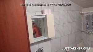 Sexy amateur having sex for cash in a hotel room