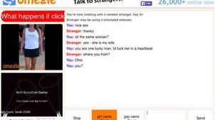 Man flaunts wife on omegle