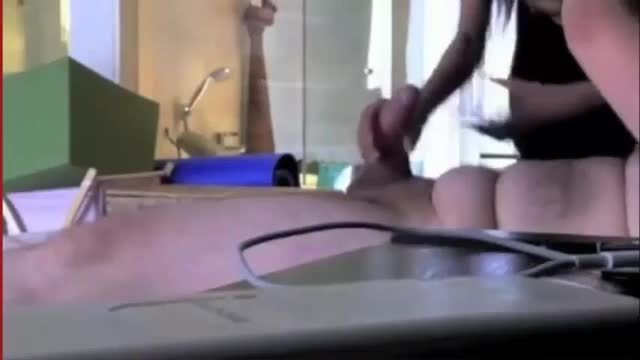 Slime and beautiful delhi girl doing massage and handjob fucking two old office bosss