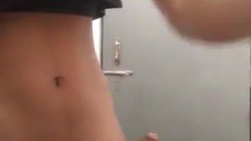 Indian desi boy masturbates in public bathroom